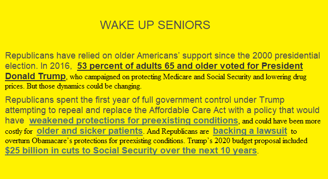 Republicans always lie to seniors.